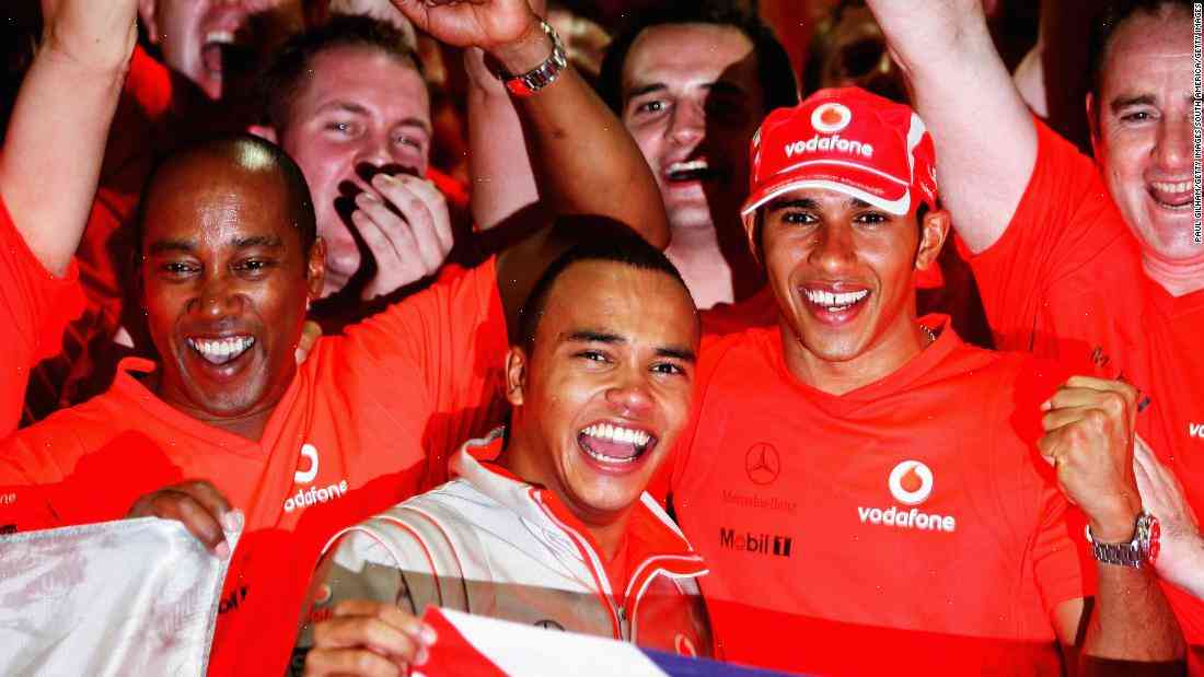 Lewis Hamilton pays tribute to brother Nicolas who died of heart attack