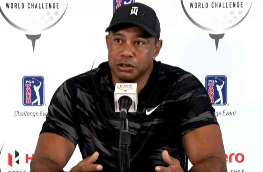 Tiger Woods: No date set for return from elbow surgery but recovery is going well