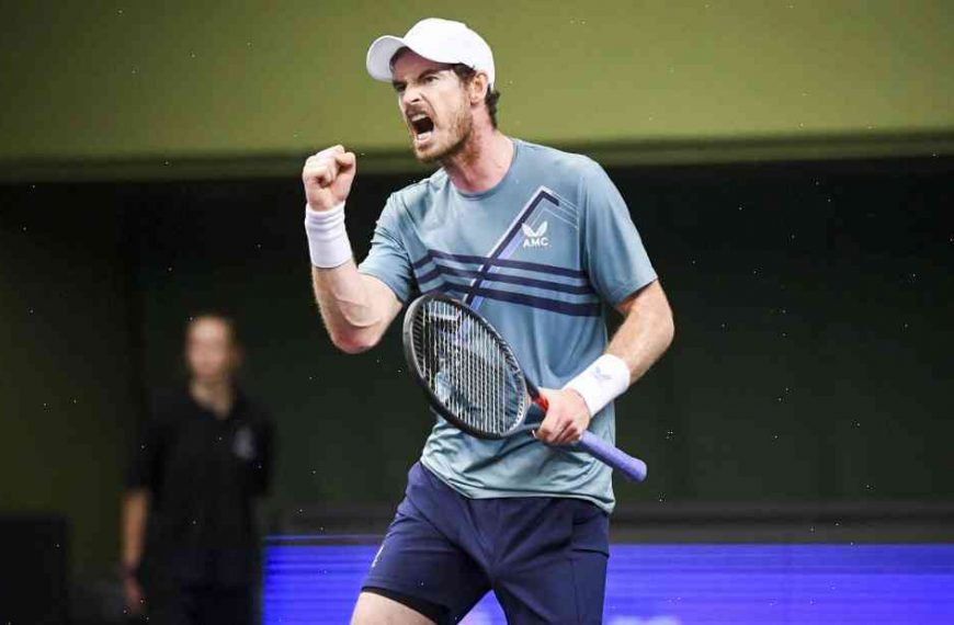 Andy Murray’s slow start gets better against Roger Federer